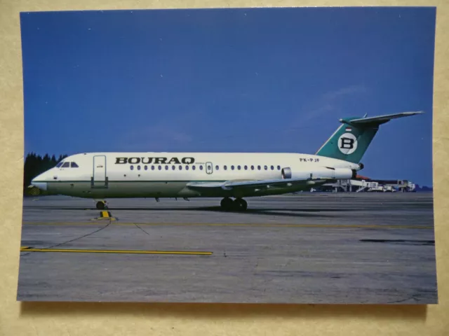 BOURAQ INDONESIA AIRLINES   BAC 111-200    PK_PJF    / collection vilain N° 1150