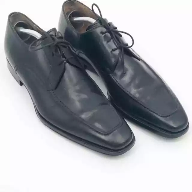 Magnanni Pardo Men’s Black Tie-Up Shoes Sz 10M