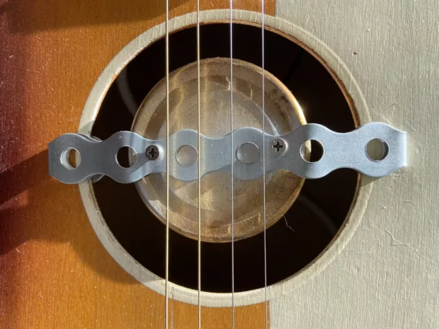 Tin Can Acoustic Guitar Soundhole Piezo Pickup (Gibson Kay Harmony Silvertone)
