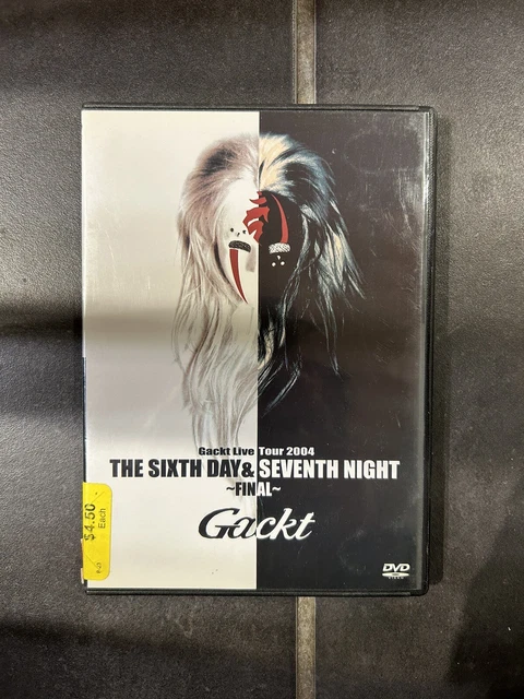 GACKT LIVE TOUR 2020 Khaos DVD CD 20th Anniversary Used Good