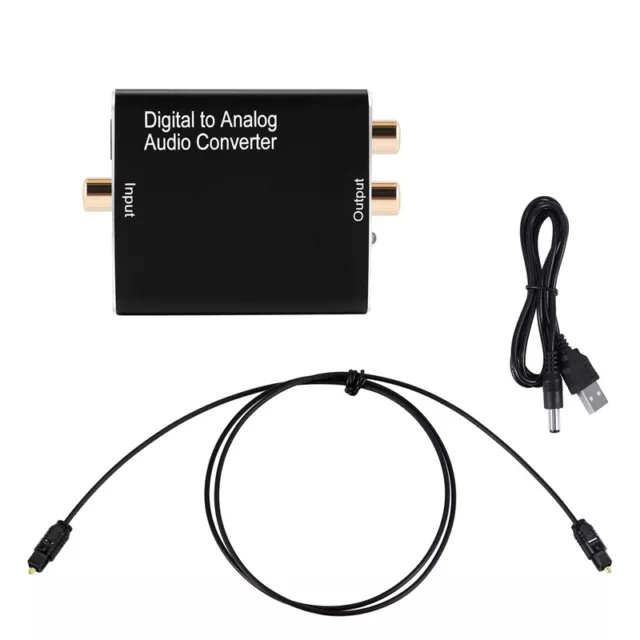 1X(Digital to Analog Audio Converter,DAC Digital SPDIF Optical to Analog7246