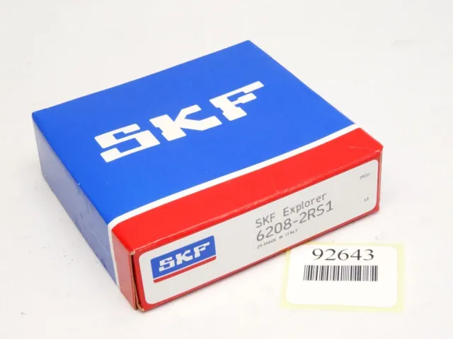 SKF Roulements à Billes 6208-2RS1 / Neuf Emballage D'Origine