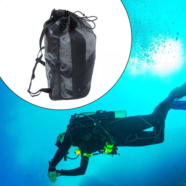 Scuba Diving Bag Mesh Travel Backpack Knapsack Snorkeling Gear Backpack for