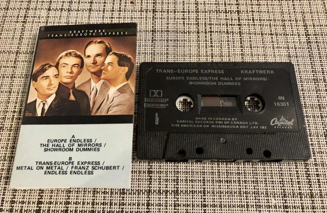 Felpa Con Cappuccio 40° Anniversario Kraftwerk – Trans Europe Express – Nera, Uomo, Fruit Of The Loom