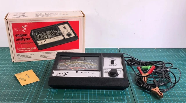 Sears Engine Analyzer Model 161.2161 (28-2161) 12 Volt Ignition 4~6~8 Cylinders