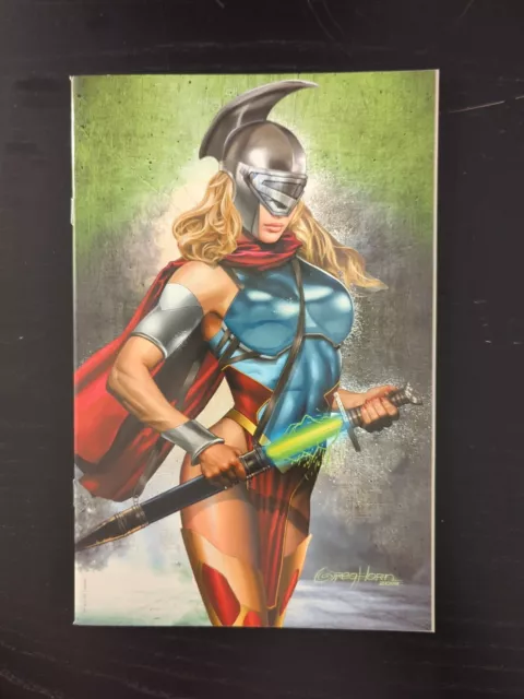 Batman Superman #1 Greg Horn Virgin Exclusive Supergirl