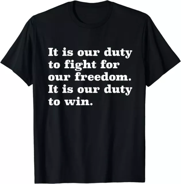 New Limited It Is Our Duty To Fight For Our Freedom Assata Quote T-Shirt