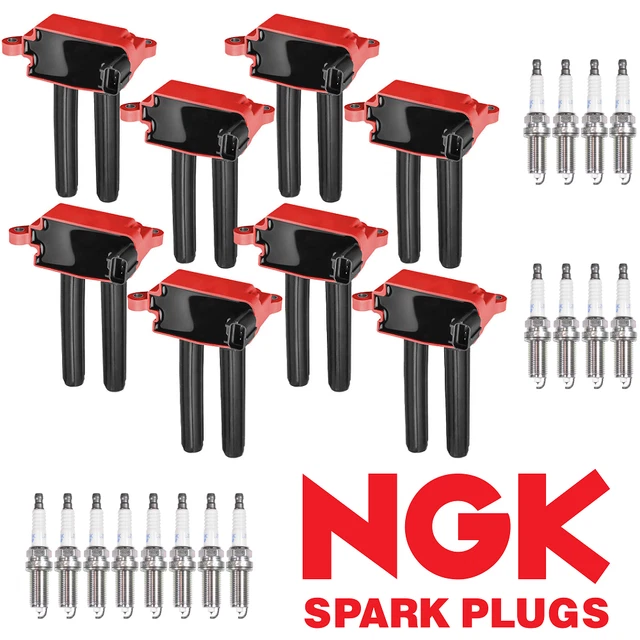 ENERGY IGNITION COIL & NGK Iridium Spark Plug For Chrysler Dodge