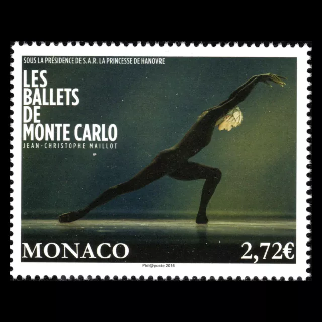 Monaco 2016 - Les Ballets de Monte-Carlo Music Art - MNH