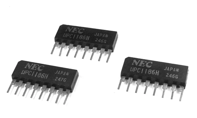 Single Channel Inpu UPC1186H SINGLE CHANNEL Audio Preamp Input Amplifier SIP8 1186 IC (1 ...