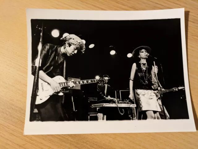 Plastics, rare promotional press photo from 70s