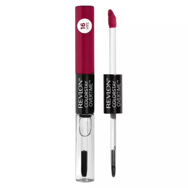 Revlon Colorstay Über Zeit Glänzig Lipgloss (Nicht Stopp Kirsche) 2ml