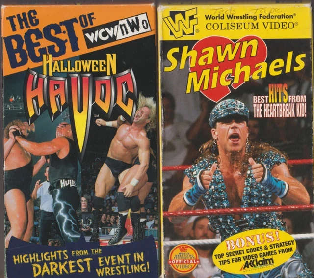 WCW/NWO THE BEST of Halloween Havoc VHS NTSC Hollywood Hogan Sting
