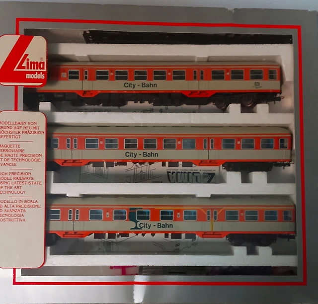 Coffret Train électrique LIMA - Capitole Réf 1302 - Echelle HO Analogique SNCF Vintage (Italie)