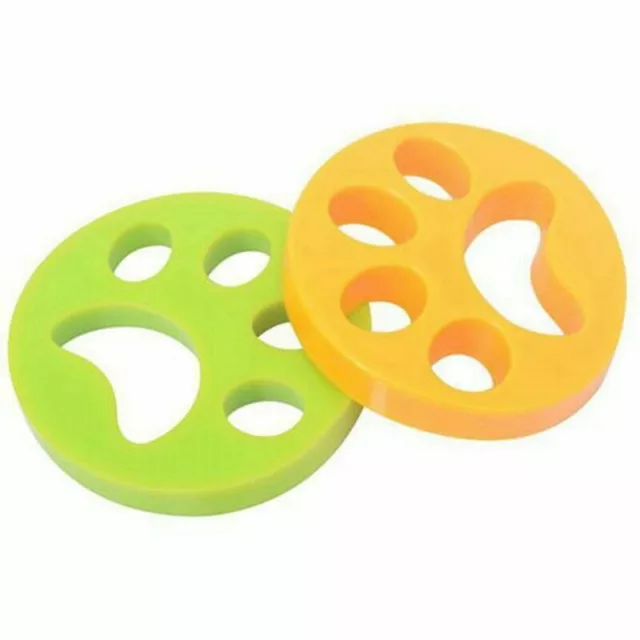 (4-Pack) Pet Hair Fur Trapper ~ Reusable Lint Remover for Washers and Dryers
