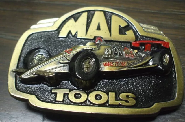 MAC TOOLS - 21 RACE CAR  Belt Buckle #2