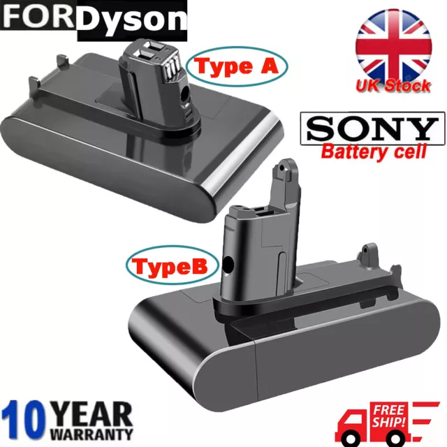 6.4Ah Battery for Dyson DC31 Type A/B DC34 DC35 DC44 DC45 Animal Sony Cell 22.2V