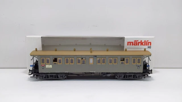 H0 MÄRKLIN MARKLIN HO 4225 EC IC express train car Bpmz 2nd Class DB