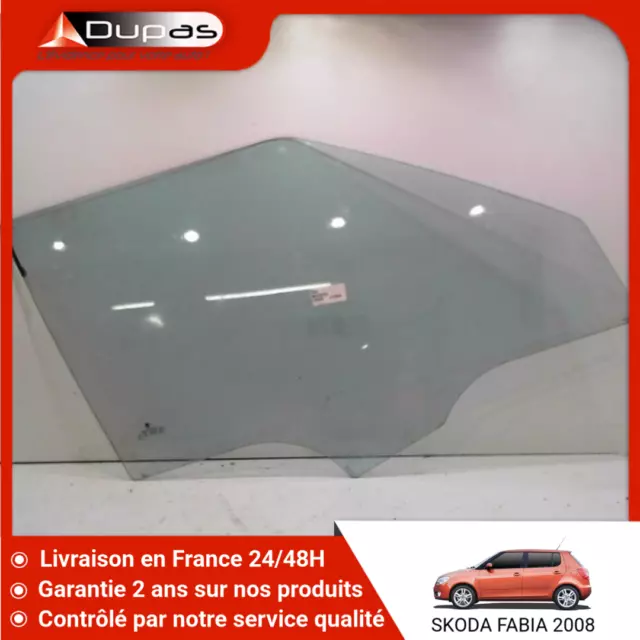 🇫🇷  Glace Porte Avd Skoda Fabia ♻️ 5J0845022E