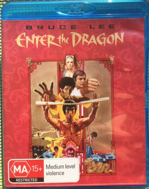 Enter the Dragon (Classic 1973 Bruce Lee) Blu-ray Not sealed, but NEW