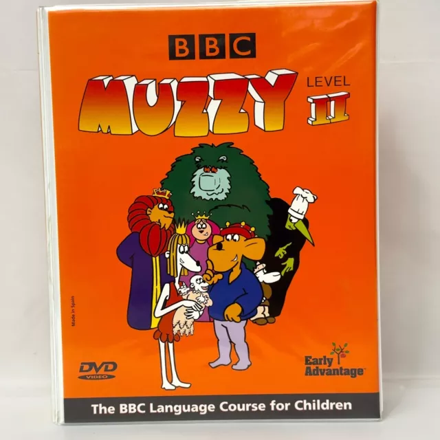 BBC Muzzy Level 2 Italian Children's Language Course 5 DVD's/1 CD/1 x CD ROM