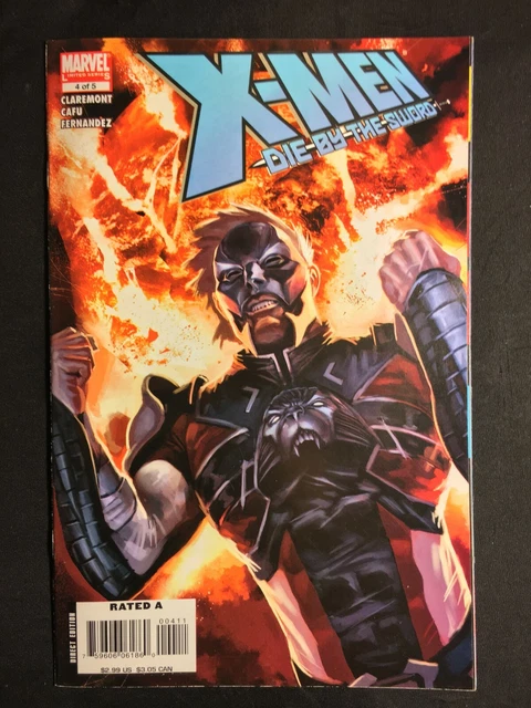 X Men Die By The Sword 4 Psylocke Captain Britain Dazzler Vol 1 Longshot 2
