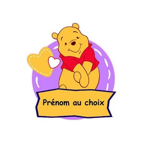 Autocollant "Bébé à Bord" Avec Bébé Porcinet (Winnie L'Ourson) - Dimensions 14 Cm - Vinyle Haute Qualité, Pour Vitre Ou Carrosserie - 3