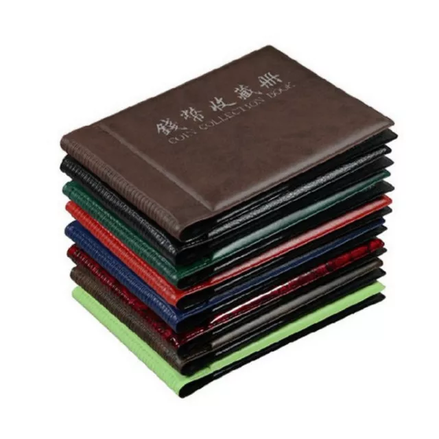 60 Coins Album Coin Money Penny Collecting Book Holders Collection Storag^ob