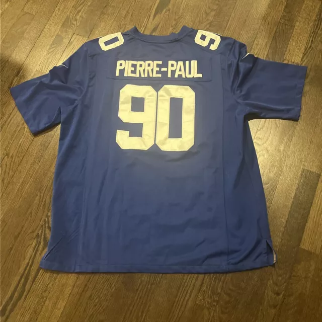 New York Giants Jason Pierre-Paul Jersey Mens Size 2XL Stitched Nike Blue