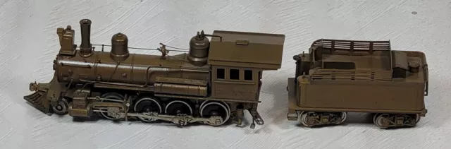 HO Brass Model Train - Hallmark Models Colorado Midland Pikes Peak 2-8-0