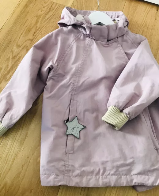 Mini A Ture Wiam Violet Anorak with detachable Hood, 4 YRS