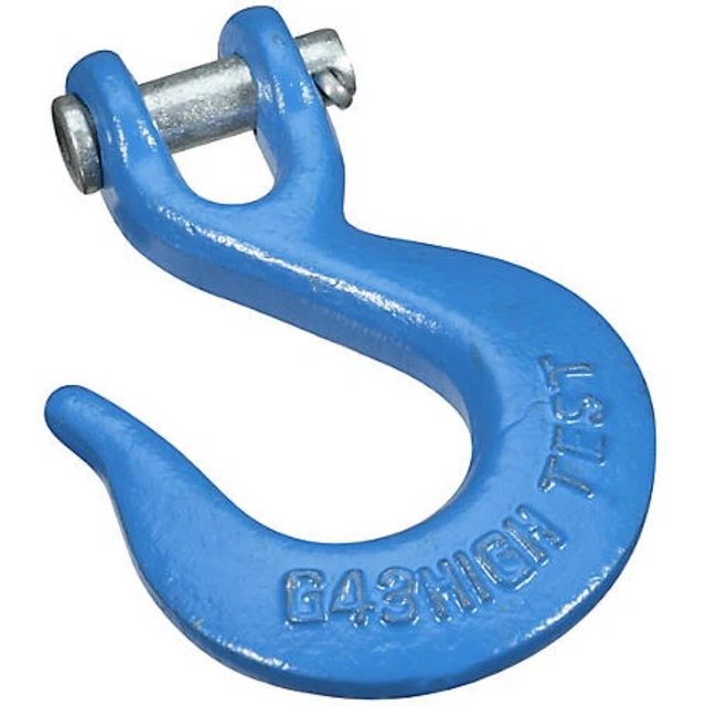 National Hardware N177-664cm Forcella Infilare Gancio, Forged Blu Acciaio, Grado