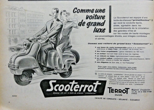 PUBLICITÉ DE PRESSE 1955 Aspirateur Cyclotronique Hoover Nettoie Tout