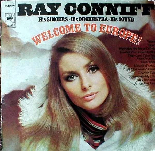 LP Ray Conniff, His Singers - His Orchestra - His Sound Welcome To Europe!