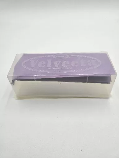 Vintage Kraft Velveeta Cheese Keeper Clear Plastic 2 lb. Storage Container Box