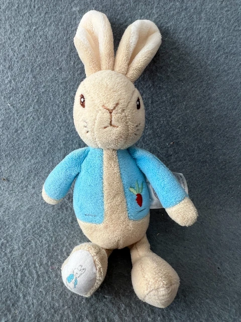 Peter Rabbit Ideas RAINBOW DESIGNS PETER Rabbit Baby Rattle Plush Soft Toy Blue Jacket 8 ...