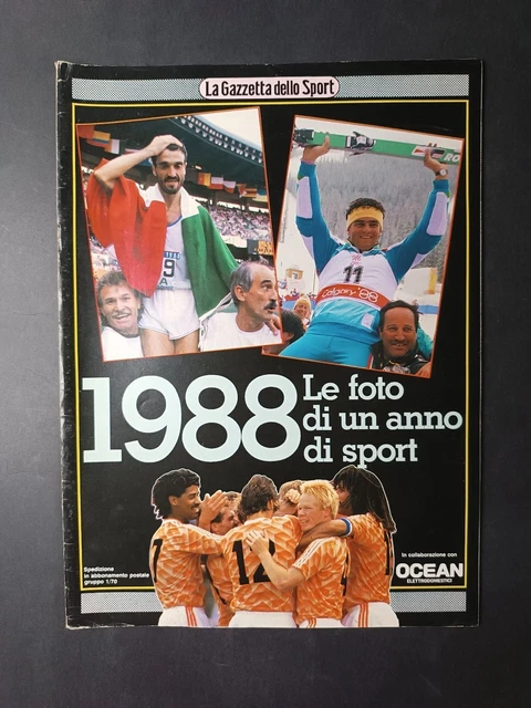Gazzetta Dello Sport 18 Décembre 1991 Alberto Tomba-Liverpool