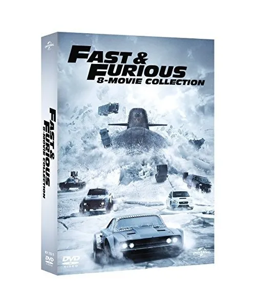 Fast & Furious 8 Movie Collection (8 DVD), BT