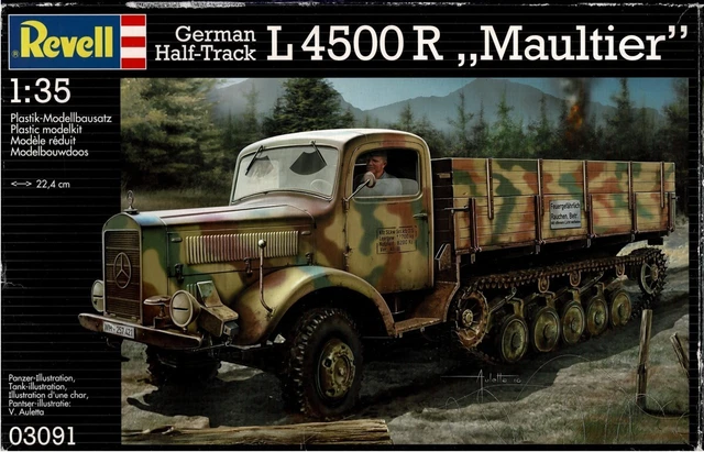 Maquette Revell 1/35 – Opel Maultier Sd.Kfz.3 – WWII – Neuf