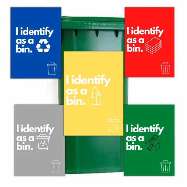 Plafor - Set adesivi per bidoni da 10 pz