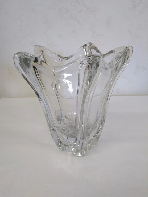 Daum France ドームフランス クリスタル ガラス 昆虫 フラワー 花瓶