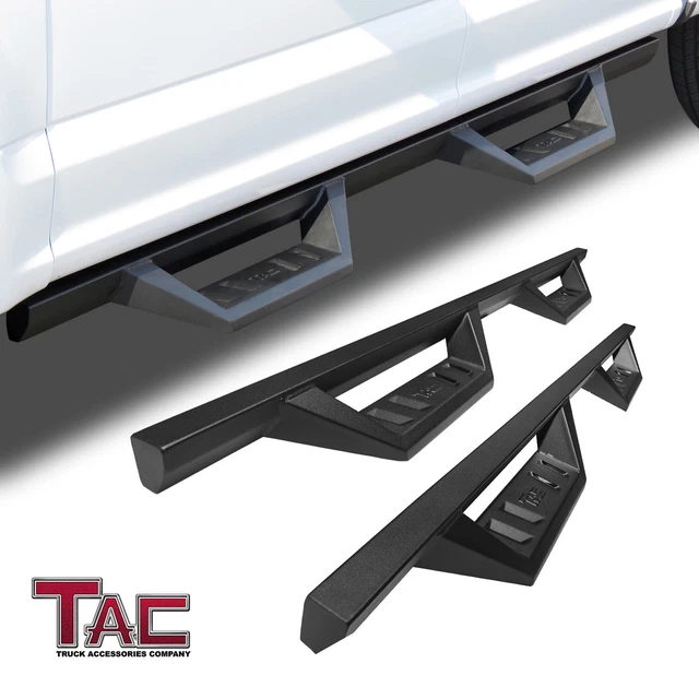 TAC SIDEWINDER RUNNING Boards Steps for 20152024 Ford F150 SuperCrew