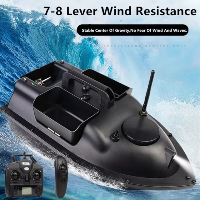 RC Fishing Bait Boat 500M Wireless Remote Control Ship Speedboat for Fish  Finder