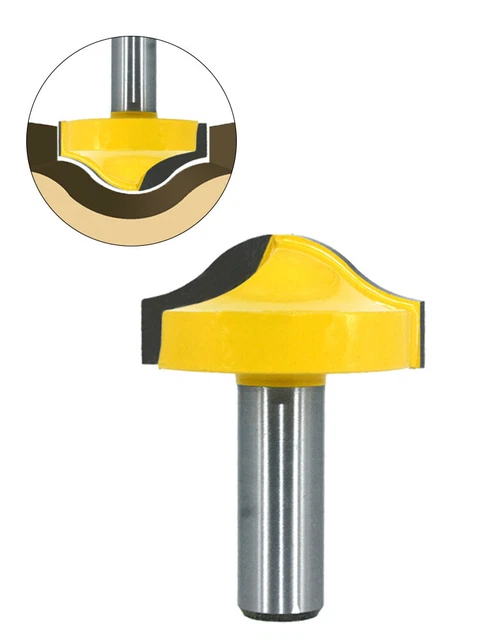 ROMAN OGEE MOLDING Corner Rounding Edge-forming Router Bit 1/2