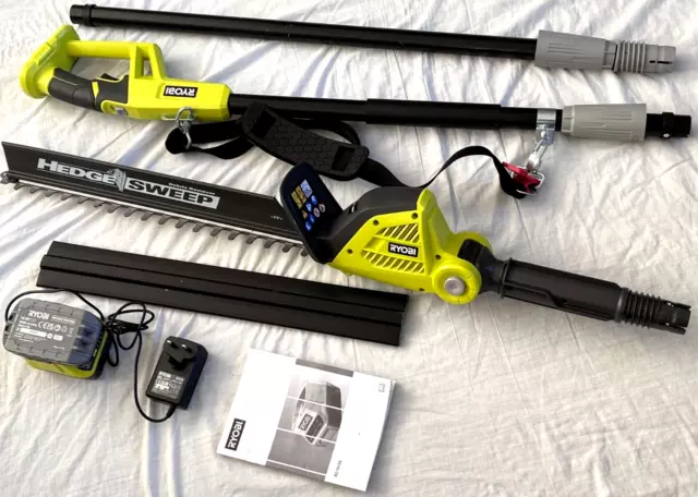 Ryobi opt1845 hedge 2025 trimmer