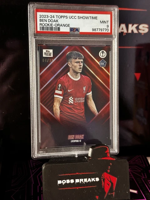 BEN DOAK, PSA 9 Mint. Topps UCC Showtime /10 ROOKIE ORANGE £208.72 