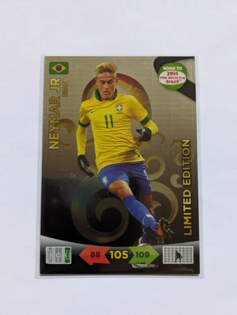 Neymar JR | Limited Edition | Panini Adrenalyn XL Road to World Cup Brasil 2014