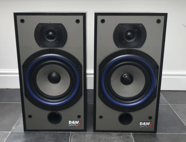 B&W DM110i Black Bowers and Wilkins Speakers Audiophile England UK  1