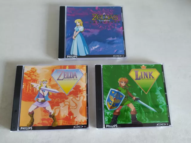 Trilogie Zelda - Philips CDI - Boitiers de remplacement / Repro CD-I