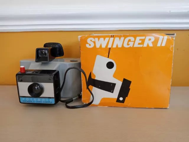 Camera, Polaroid, Swinger II, Land Camera, Instamatic, Vintage